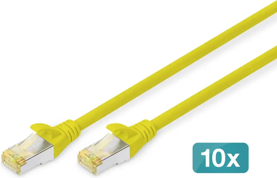 Digitus CAT6a sFTP Kabel Geel