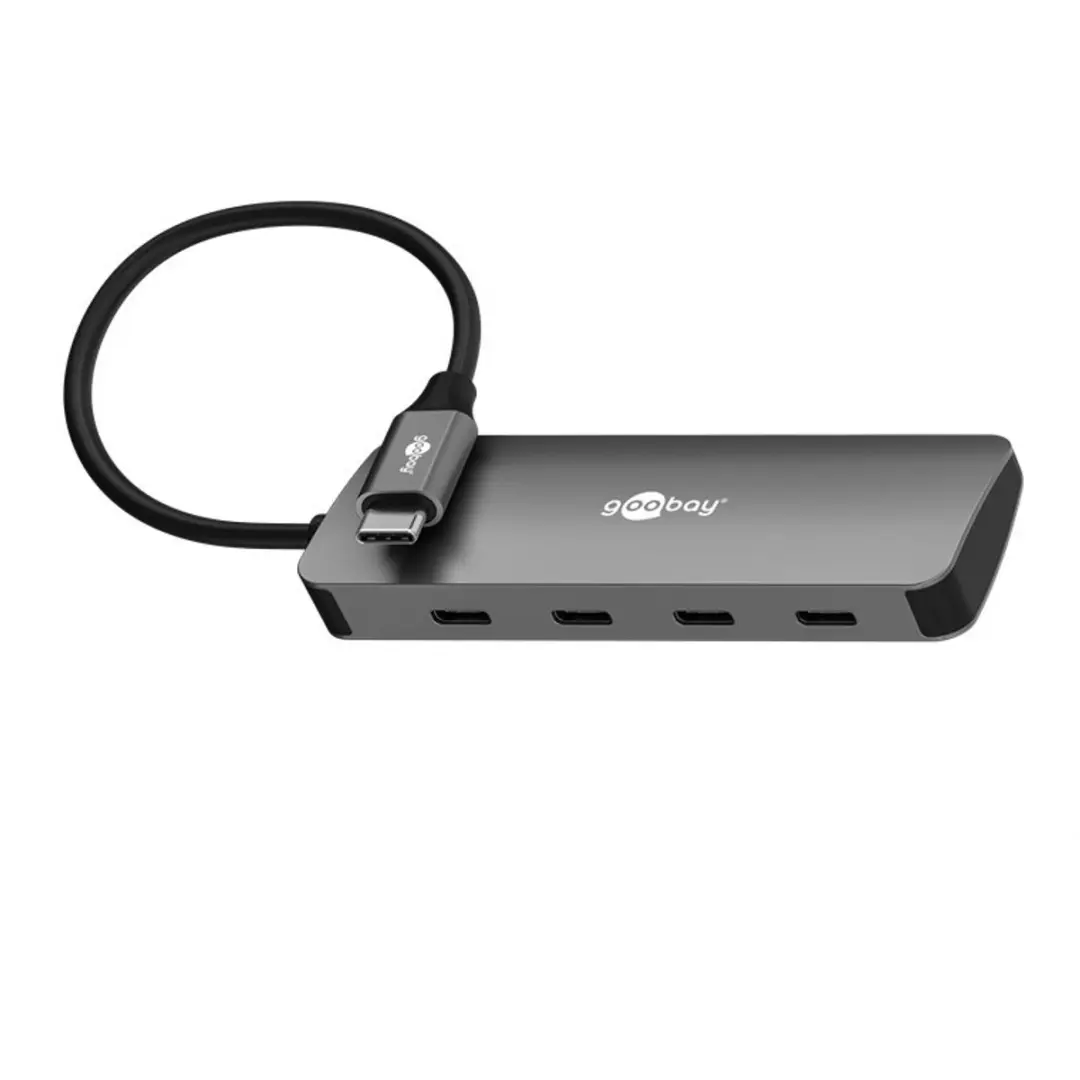 Goobay USB-C Hub 4x USB-C 10Gbps