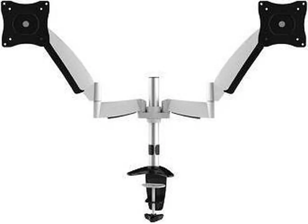 Neomounts FPMA-D950D Monitorarm 2 schermen - 10-27" - 0-9 kg/scherm - Zilver