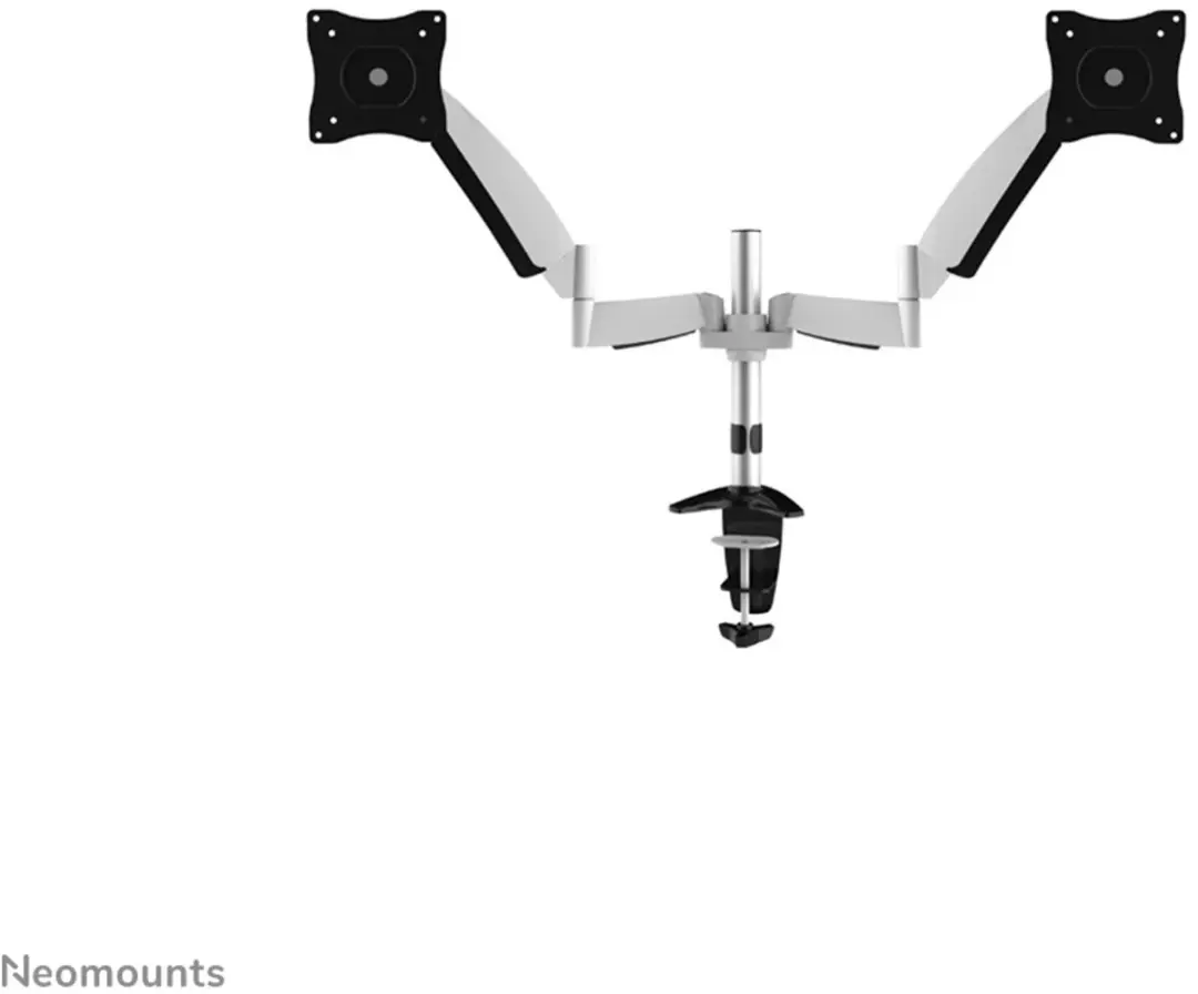 Neomounts FPMA-D950D Monitorarm 2 schermen - 10-27" - 0-9 kg/scherm - Zilver