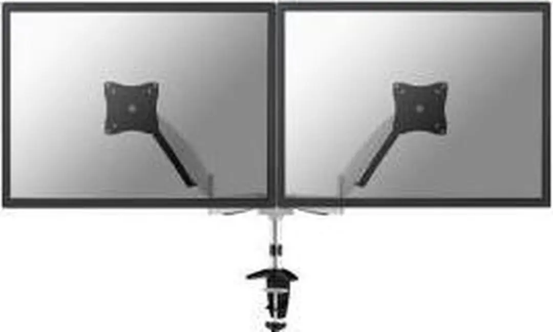 Neomounts FPMA-D950D Monitorarm 2 schermen - 10-27" - 0-9 kg/scherm - Zilver
