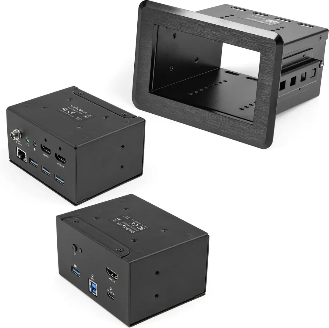 Startech KITBZDOCK Vergadertafel Aansluitdoos 4K