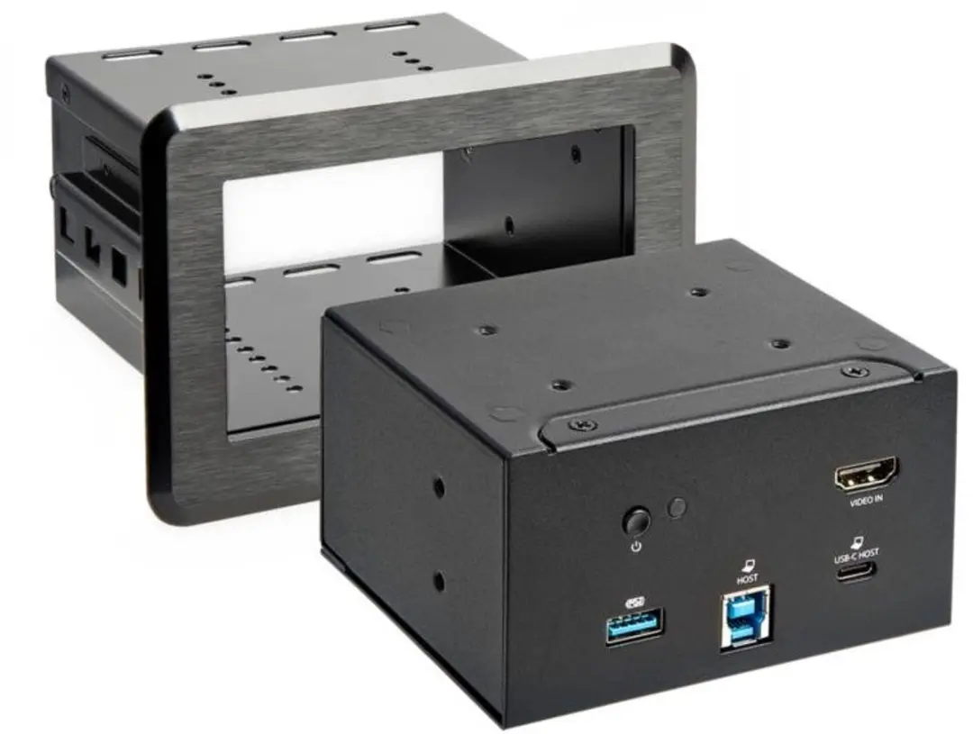 Startech KITBZDOCK Vergadertafel Aansluitdoos 4K - Zwart