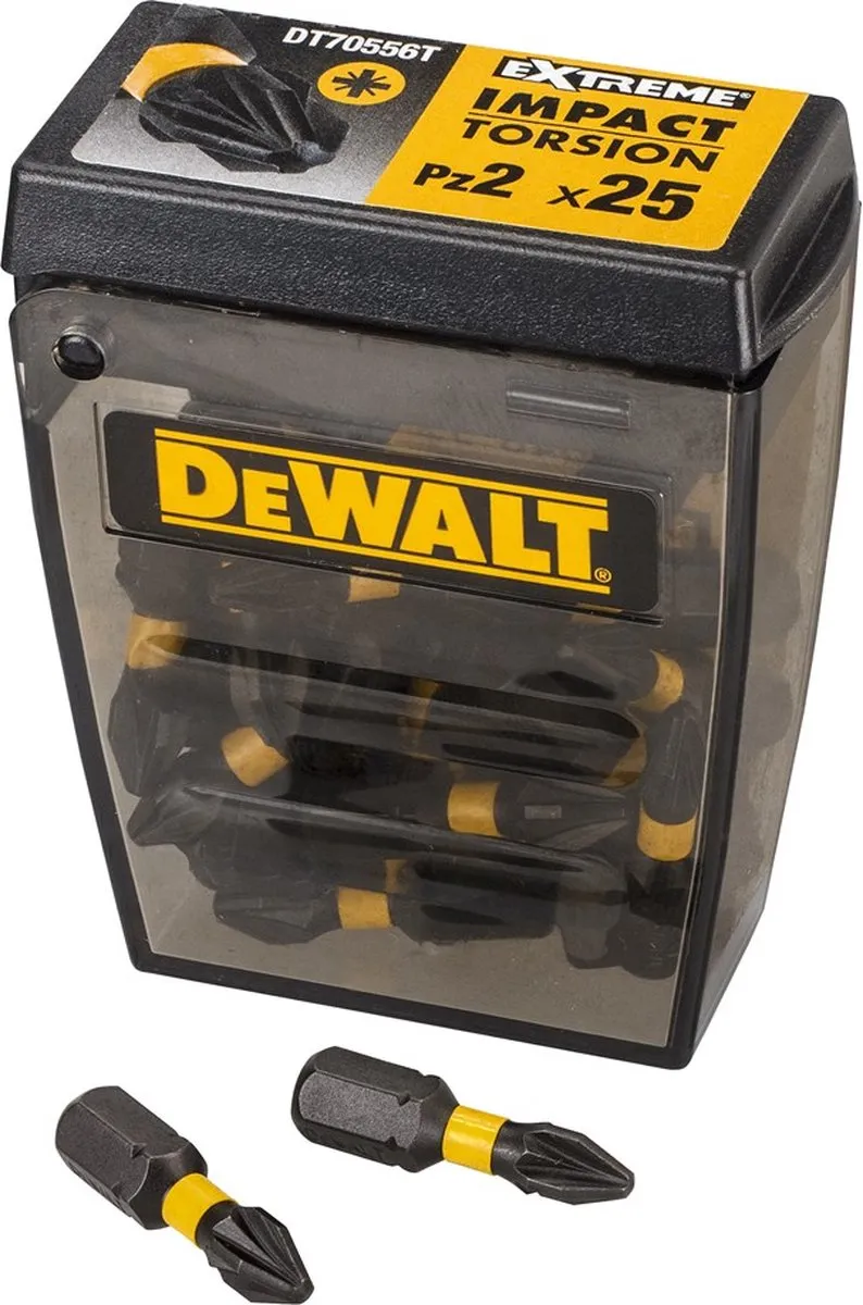 DeWalt DT70556T FLEXTORQ PZ2 Schroefbits 25mm - 25 Stuks