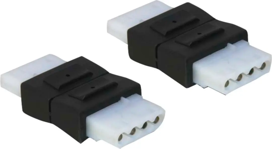Delock Molex Koppelstuk - Wit