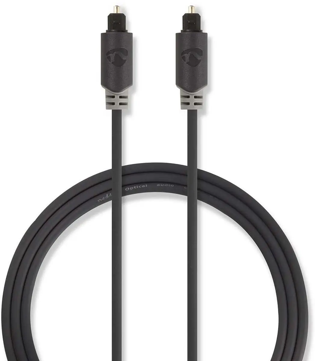 Nedis Optische Audiokabel CABW25000AT30 - 3m - Antraciet