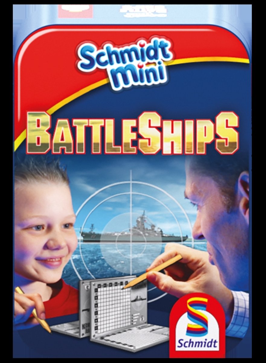 999 Games Actiespel Battle Ships Small Papier 4-delig
