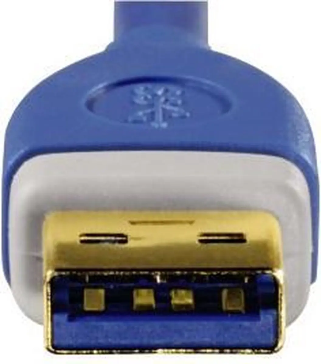 Hama USB 3.0 Verbindingskabel 5m - Blauw
