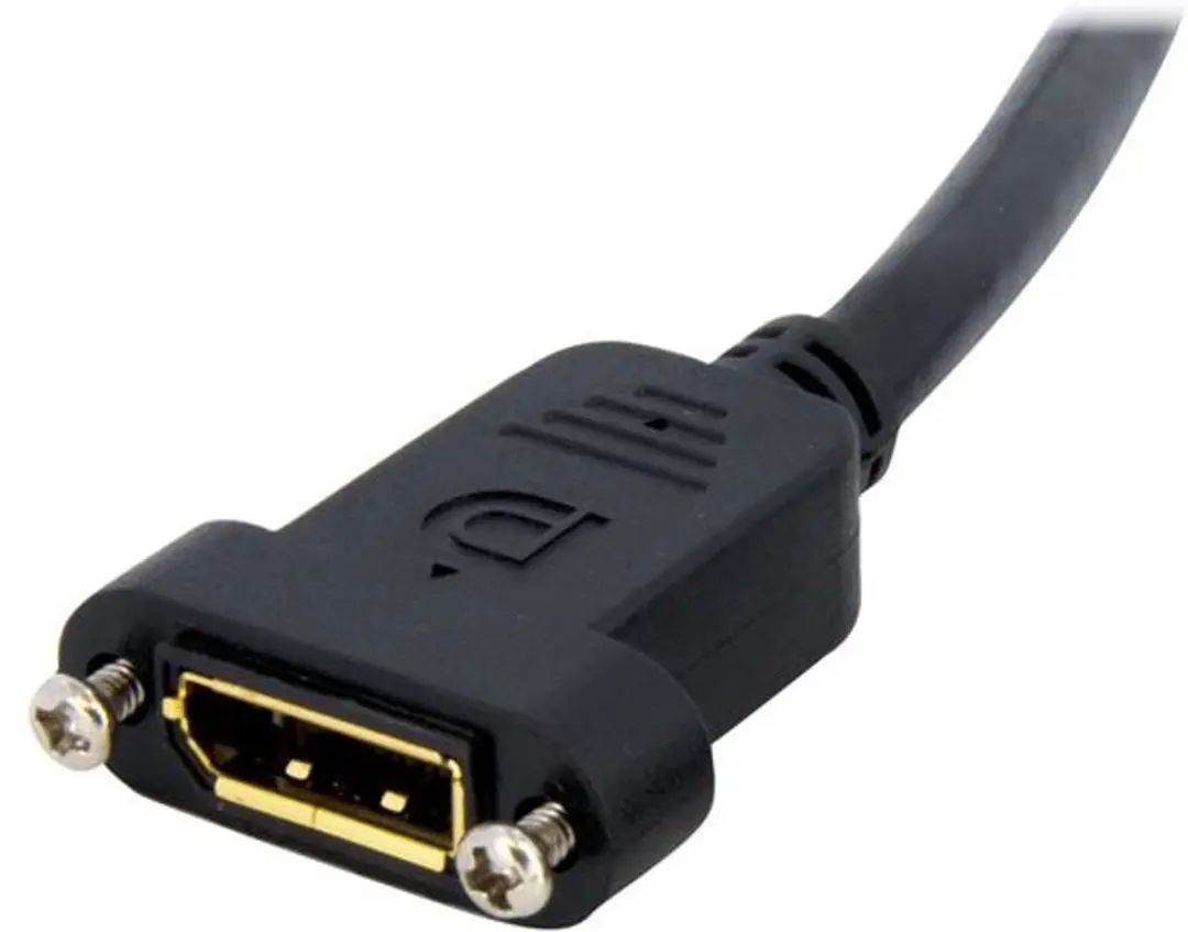 Startech DisplayPort Panel Mount Kabel DPPNLFM3 - 3 ft - Zwart