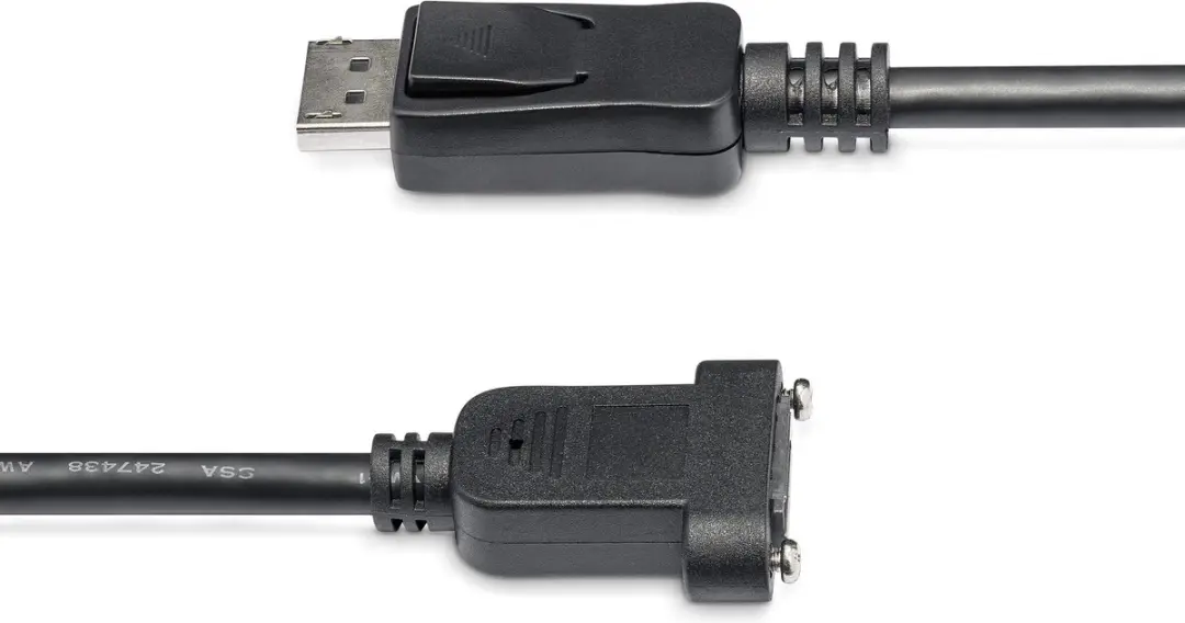 Startech DisplayPort Panel Mount Kabel DPPNLFM3 - 3 ft - Zwart