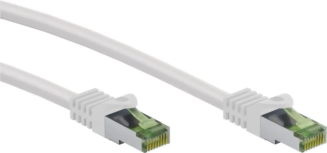 Goobay CAT 8.1 S/FTP Patchkabel AWG 26 Wit 3m