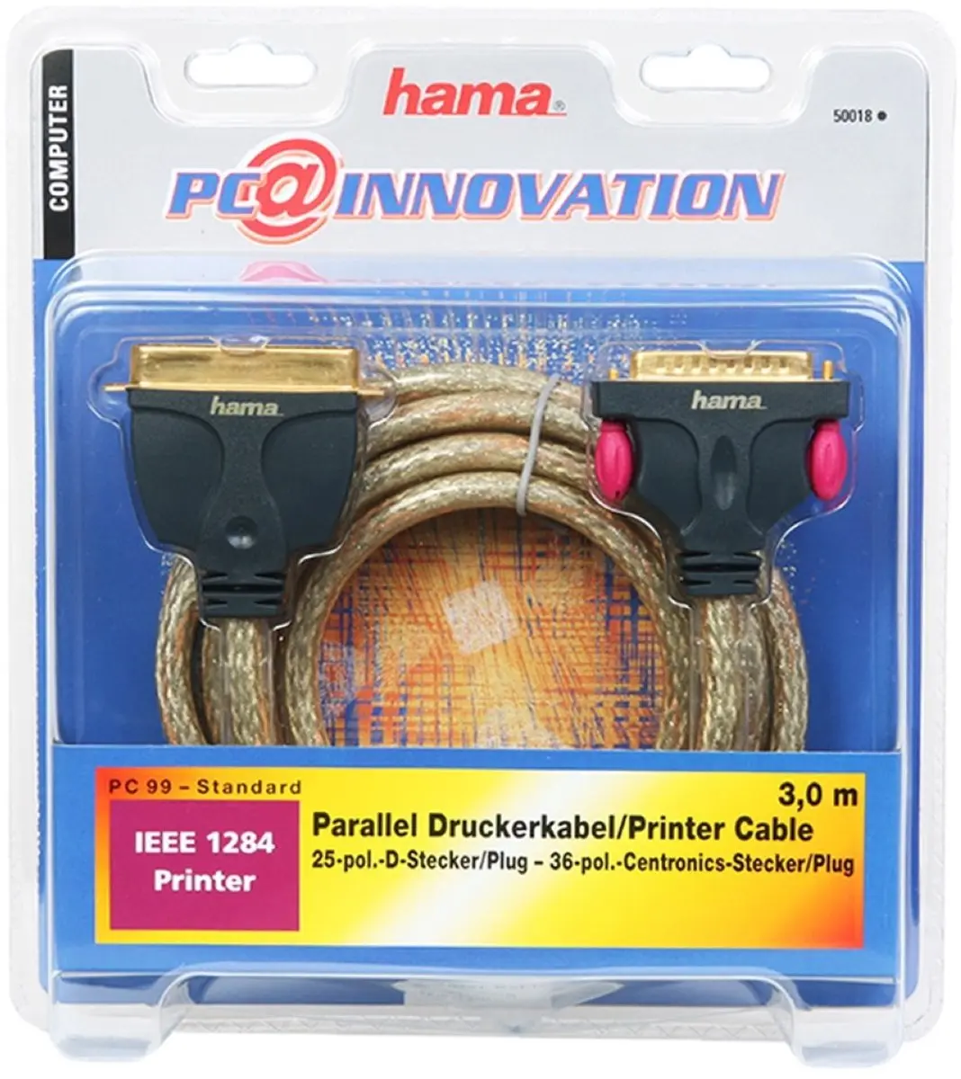 GoldLine printerkabel 3m
