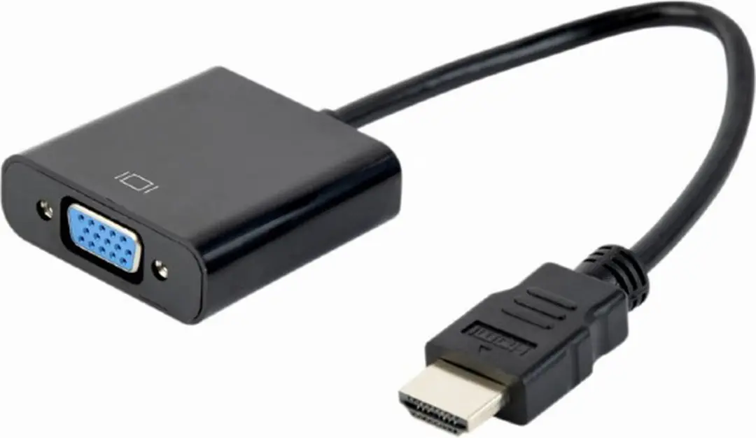 Sika HDMI naar VGA Adapter 20cm - Zwart