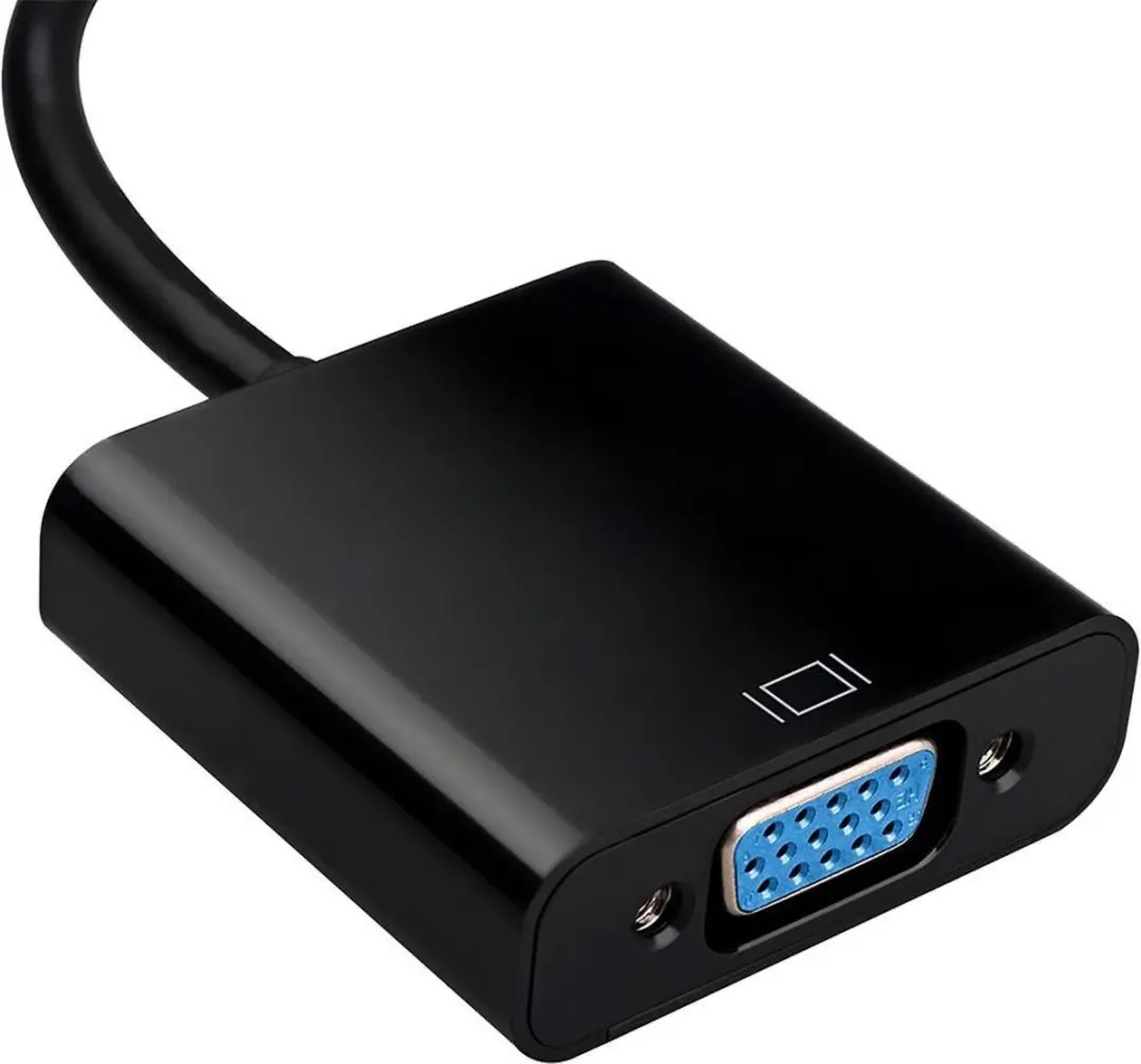 Sika HDMI naar VGA Adapter 20cm - Zwart