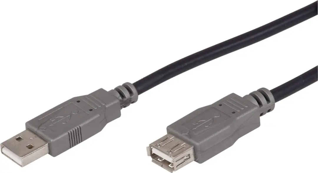 Scanpart USB Verlengkabel 1.5m A-A USB 2.0