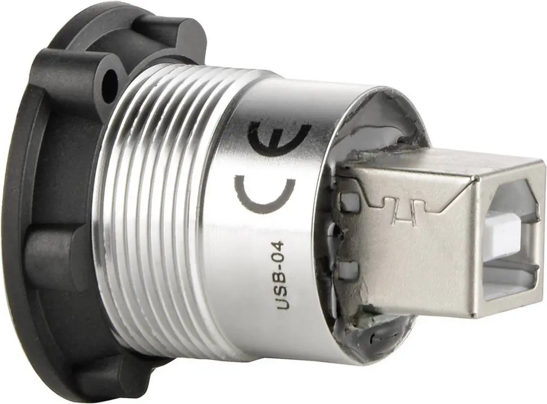 Tru Components USB-02 USB-inbouwbus 2.0 - Zilver