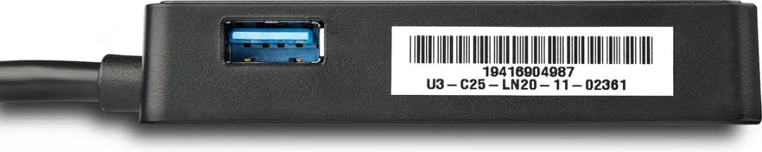 Startech USB31000SPTB USB 3.0 Netwerkadapter - Zwart