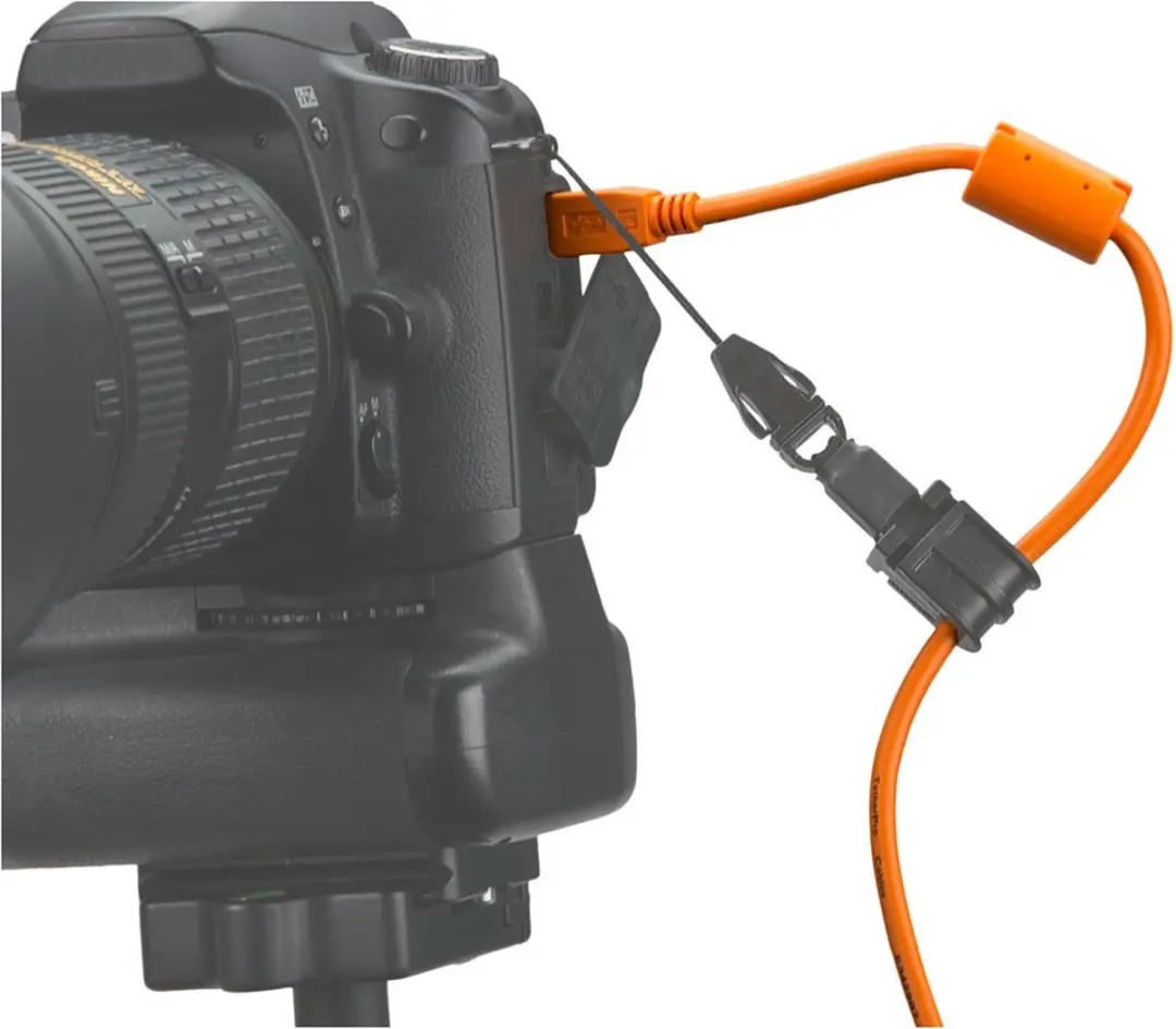 Tether Tools TetherPro USB 2.0 A/MiniB 5 Pin 4,6m - Oranje