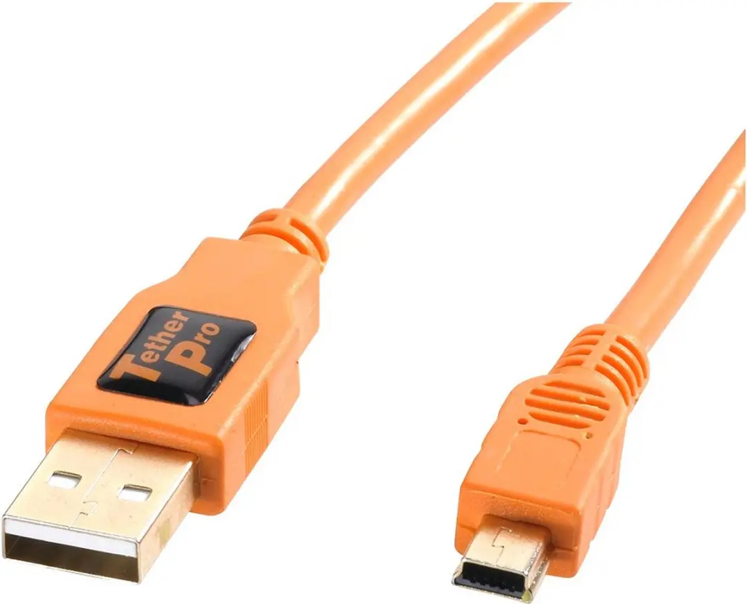 Tether Tools TetherPro USB 2.0 A/MiniB 5 Pin 4,6m