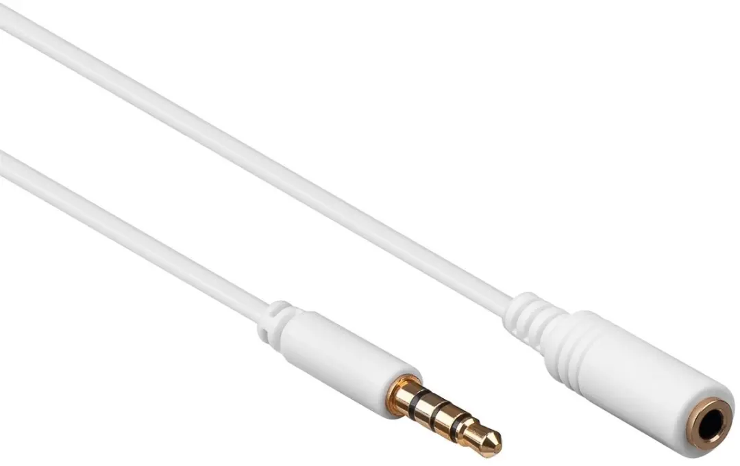 Goobay 3,5mm Jack 4-polig Verlengkabel AWG28