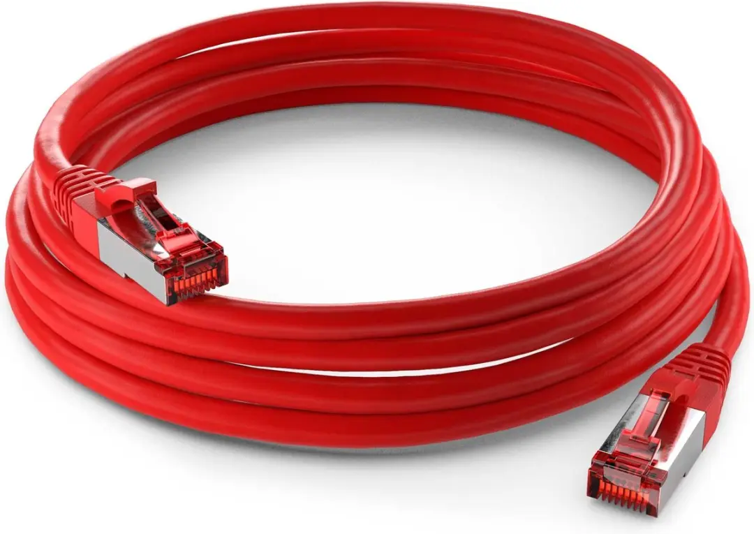 Goobay Wentronic 95487 Cat 6 UTP-kabel 10m - Rood