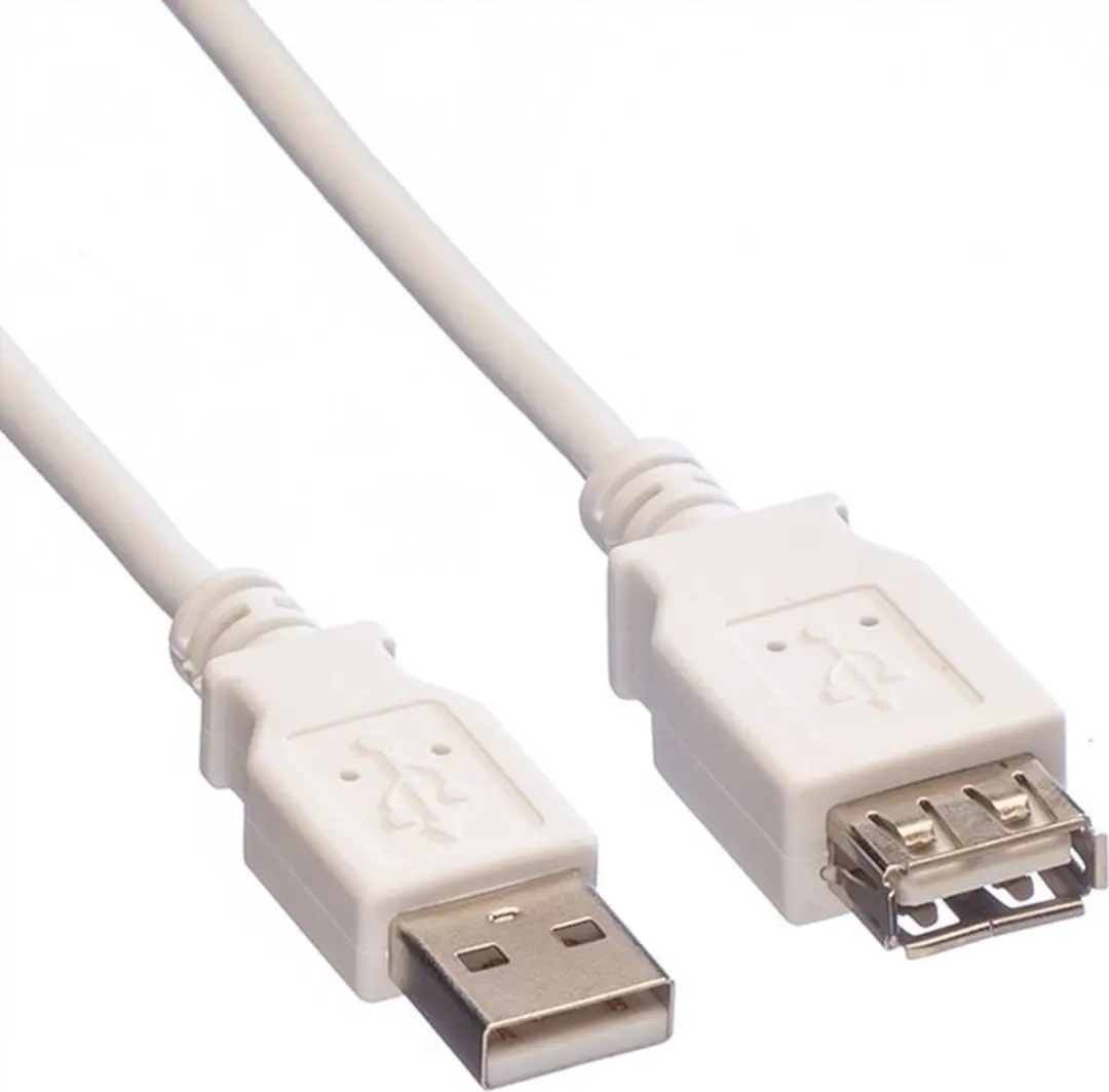 Goobay USB2.0 Verlengkabel A-A Wit