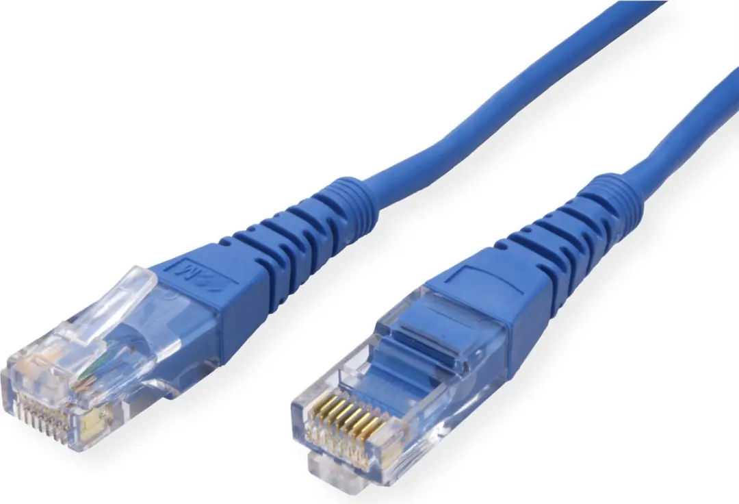 Roline Patchkabel Cat.5e UTP PoE Blauw 1m