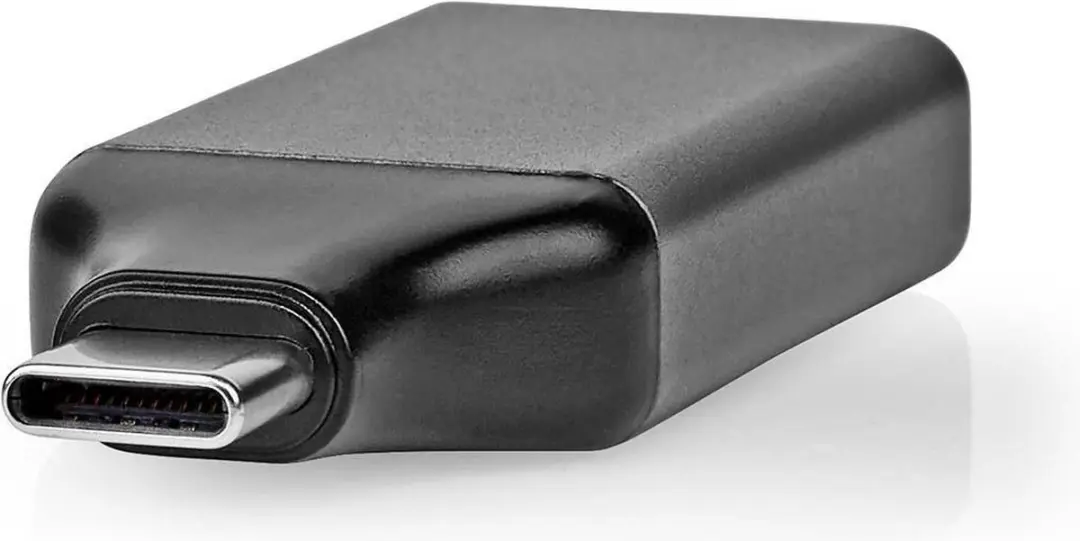 Nedis CCGP64350GY USB-C naar DisplayPort Adapter - 4K@60Hz - Grijs/Zwart