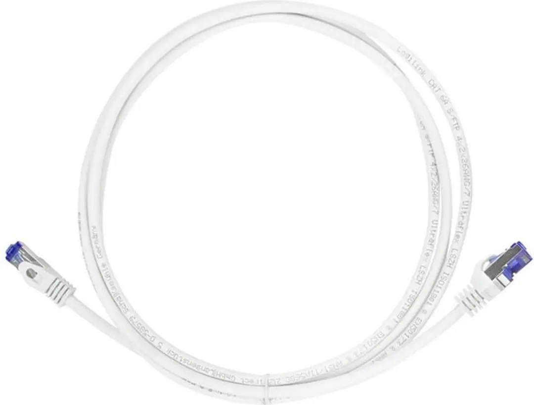 Logilink C6A121S CAT 6A Kabel 30m - Wit