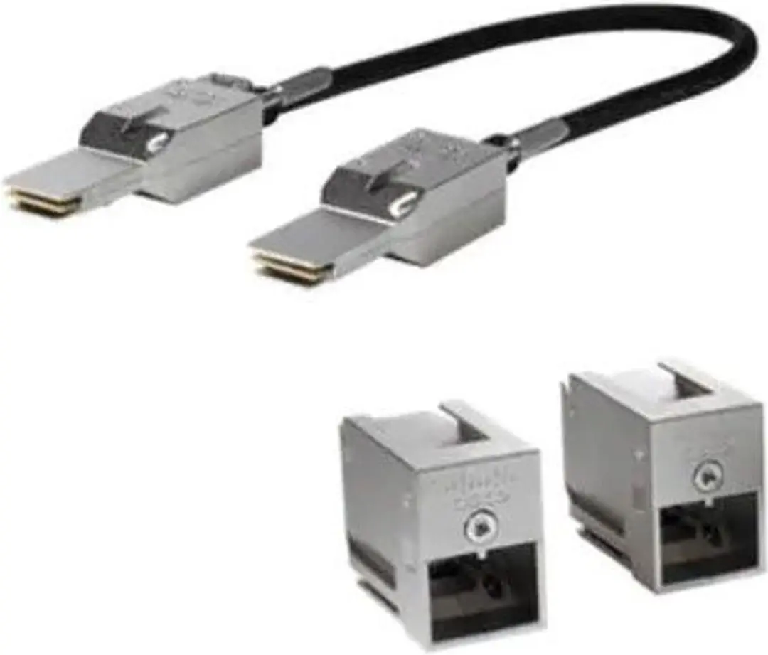 Cisco C9200-STACK-KIT Glasvezelkabel 0,5m SFP - Zwart/Grijs