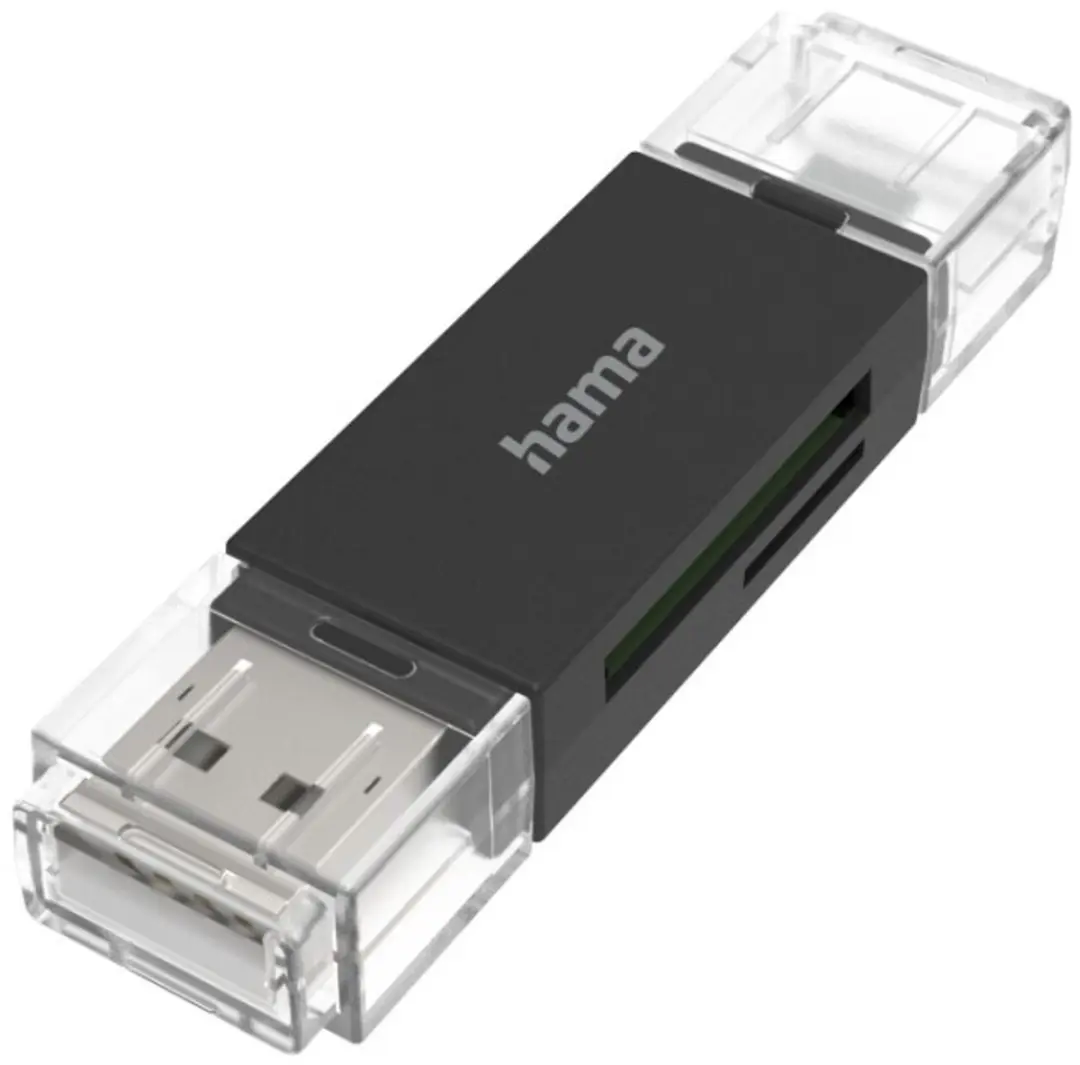 Hama 00200130 USB-kaartlezer OTG