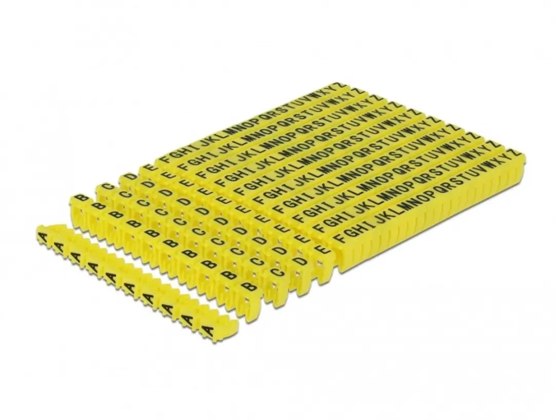 Delock Cable Marker Clips A-Z