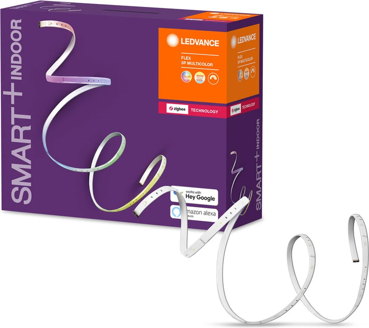 LEDVANCE SMART+ ZigBee FLEX 3P RGBW LEDstrip - Wit - afbeelding 6 van 6