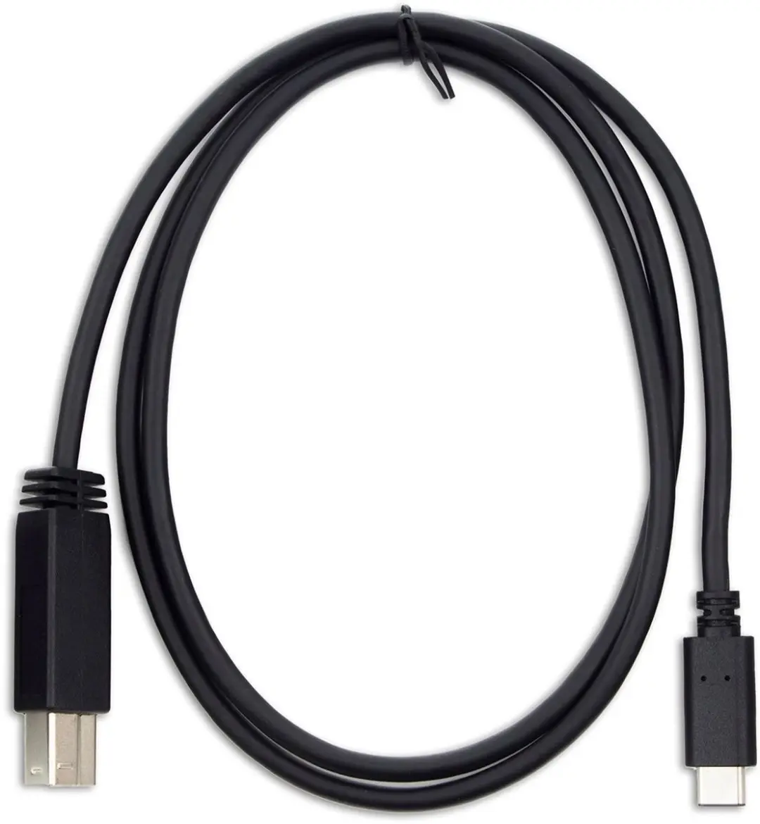 Targus ACC925EUX USB-C naar USB-B Kabel 10Gbps 1m - Zwart