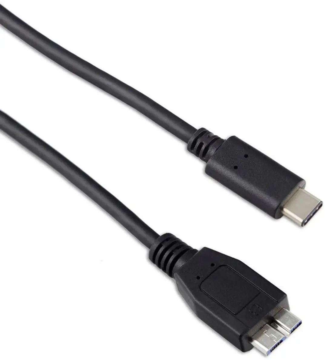 Targus ACC925EUX USB-C naar USB-B Kabel 10Gbps 1m - Zwart