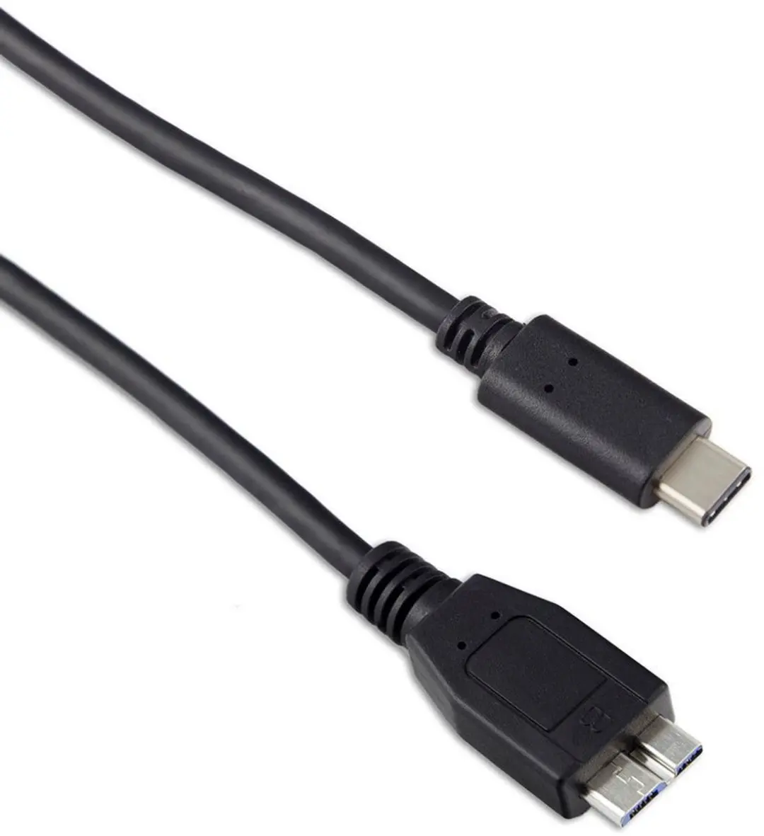 Targus ACC925EUX USB-C naar USB-B Kabel 10Gbps 1m - Zwart