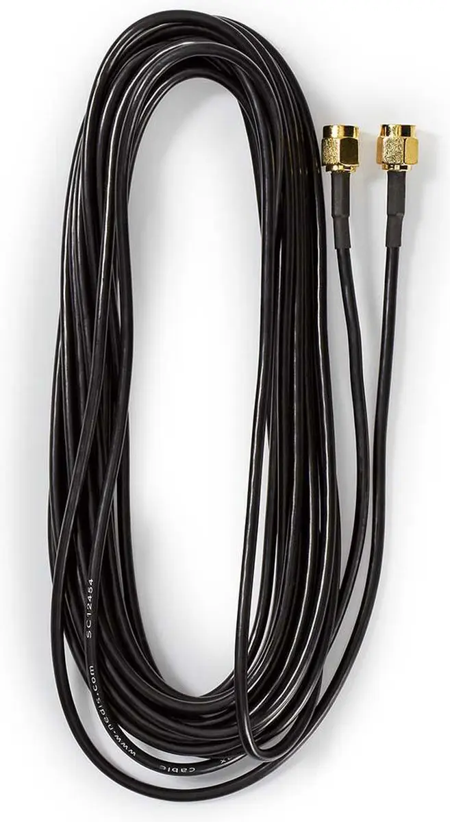 Nedis SMA Male Antennekabel 5m - Verguld - 50 Ohm