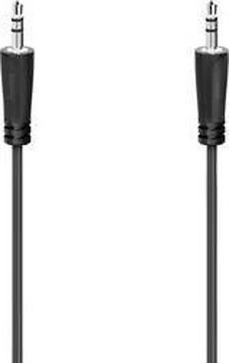 Hama Audiokabel 3,5mm Jack - 5m - Zwart