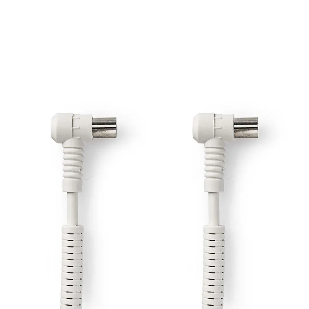 Nedis Coaxkabel IEC Male-Female 3m - 75 Ohm - Wit