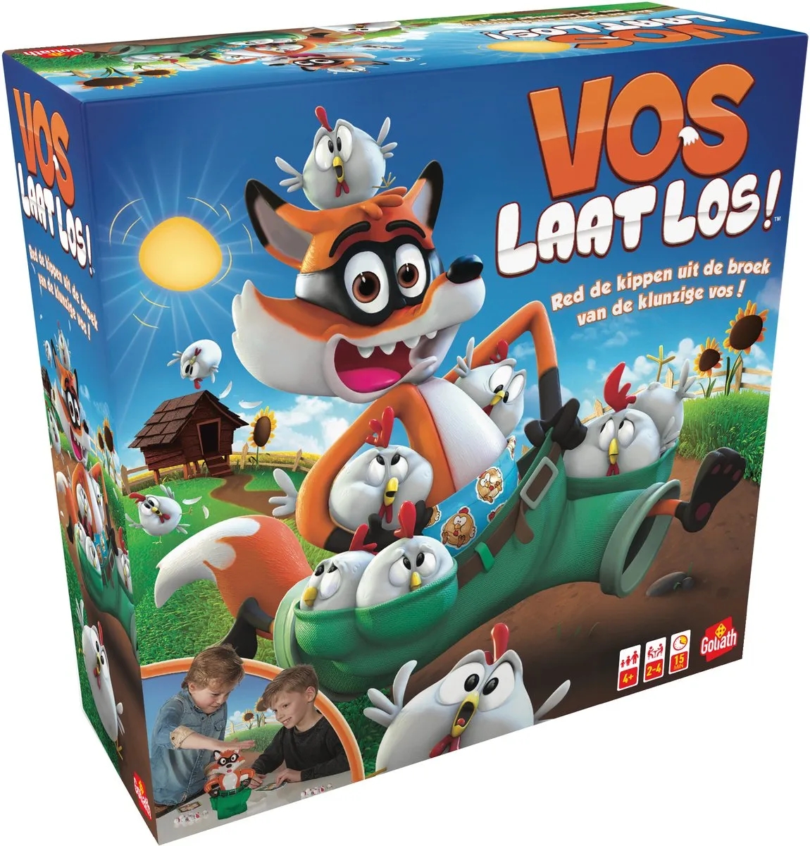 Goliath Vos Laat Los Actiespel 330751 - 2-4 Spelers