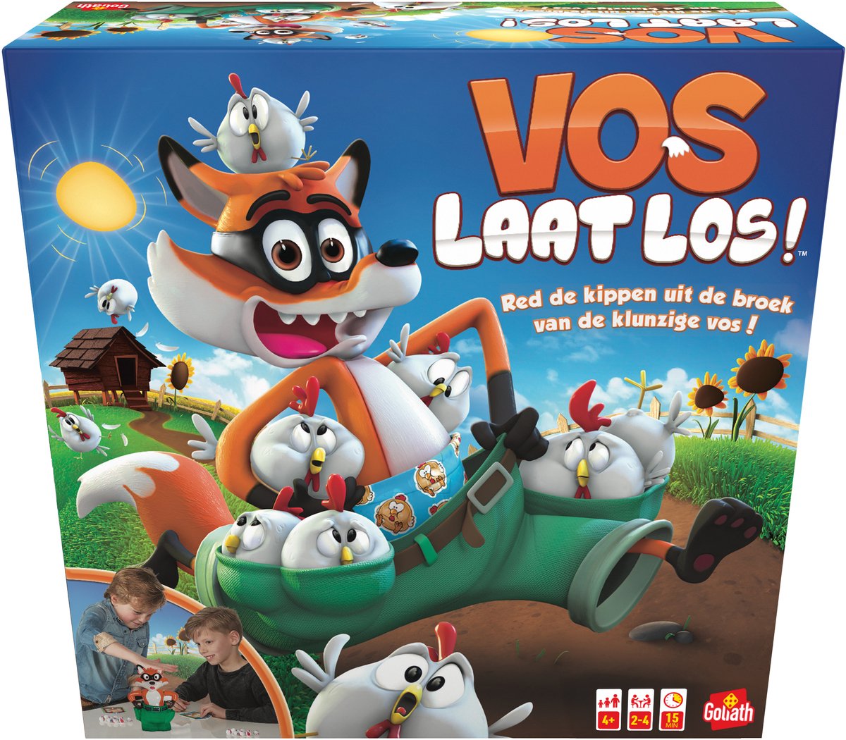 Goliath Vos Laat Los (NL) - Actiespel - Kinderspel