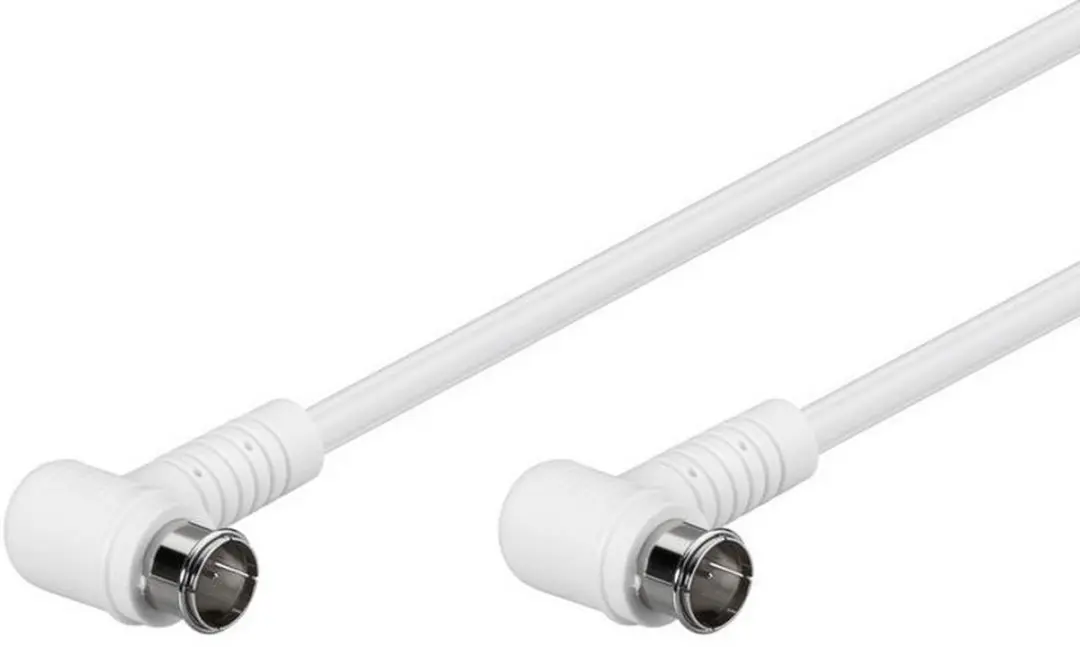 Goobay F-quick (m) Coaxkabel Haaks - 1,5m - 10 Stuks
