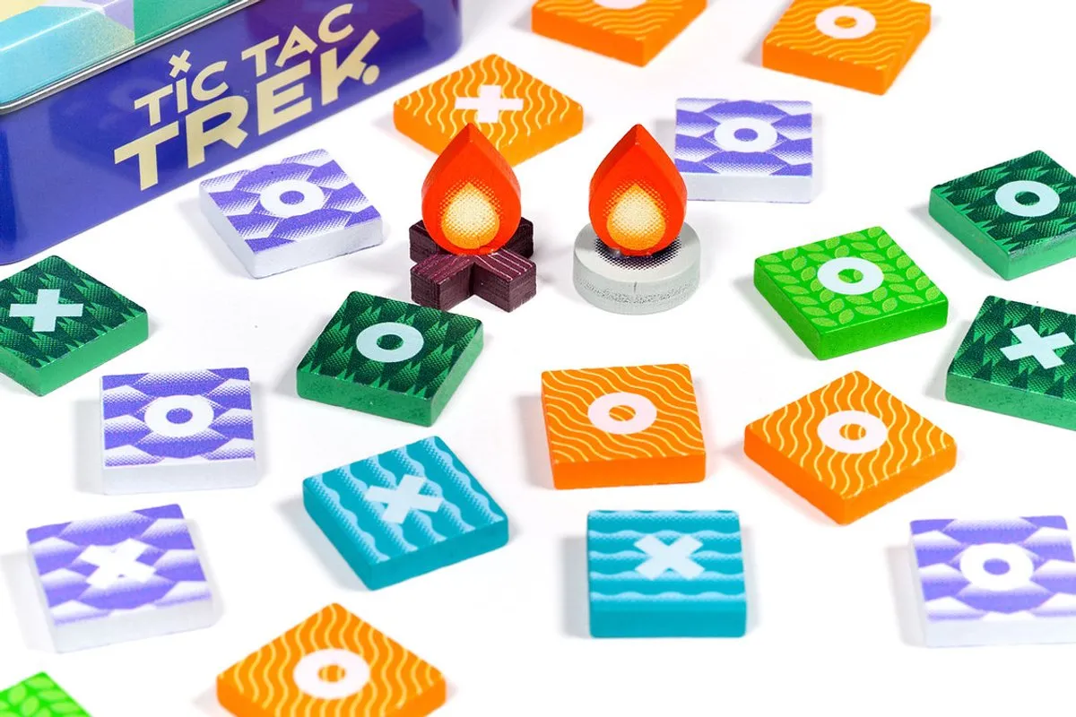 Asmodee Tic Tac Trek ACG091NL Tactisch Gezelschapsspel - 2 Spelers