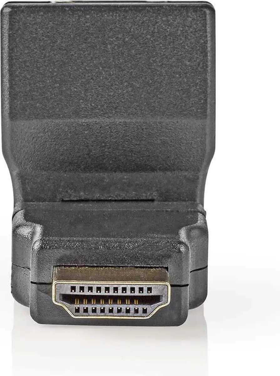 Nedis HDMI Connector CVGP34905BK - Verguld - Zwenkbaar