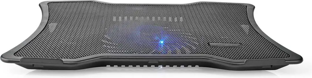 Nedis NBCR101BK Notebookstandaard 17" - USB Gevoed - 1 Ventilator - Zwart - afbeelding 6 van 6