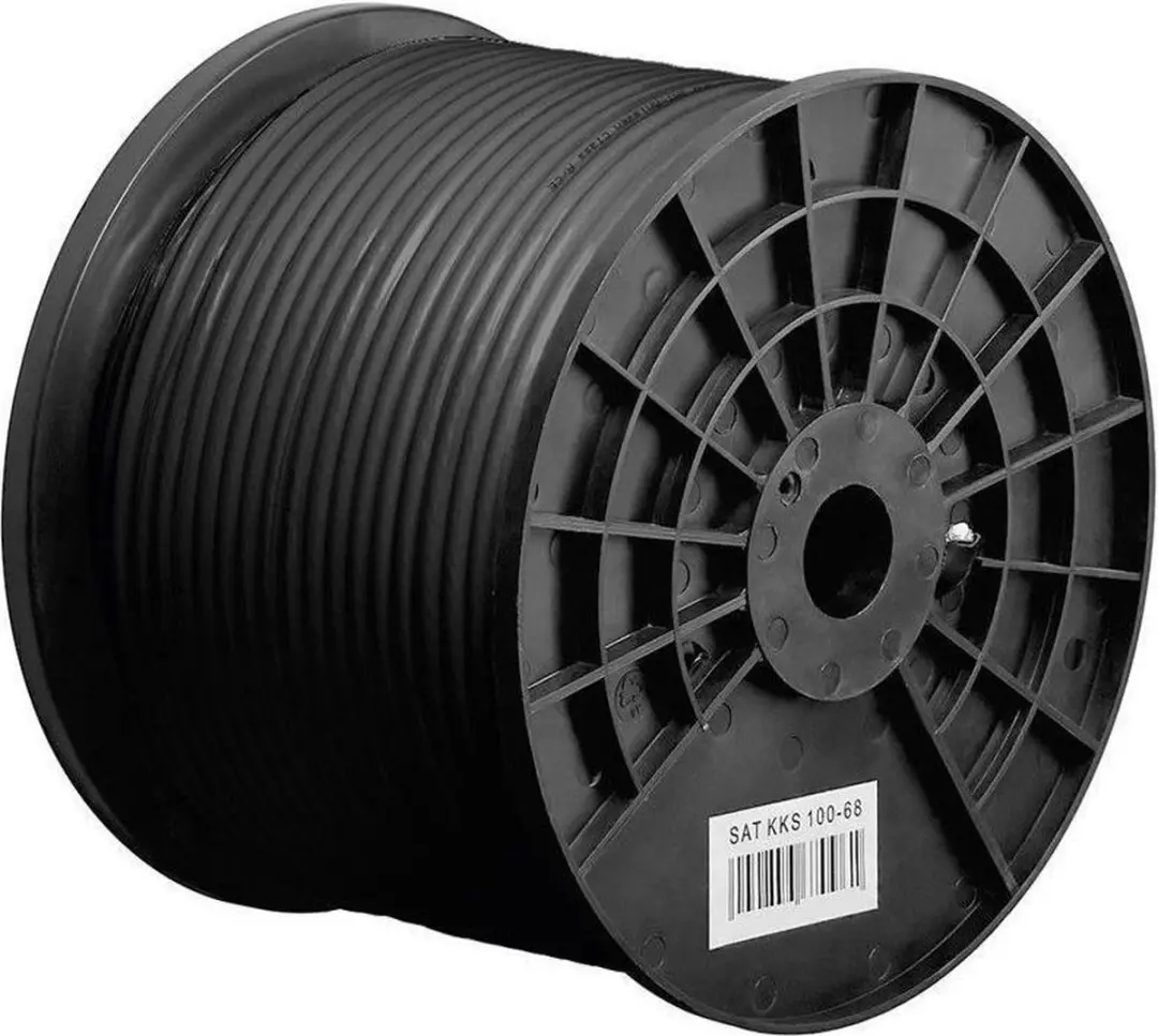 Goobay 100m Coaxkabel CCS 100dB - 100 Meter
