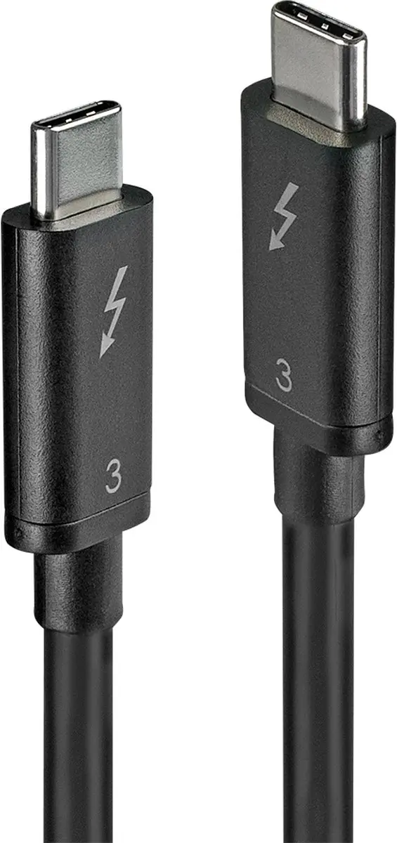 Lindy 41555 USB-C Kabel USB 3.2 Gen1 0.5m - Zwart