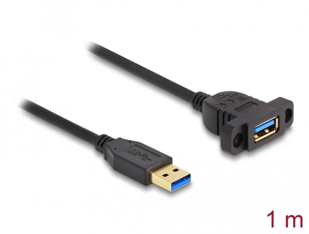 Delock USB 3.2 Gen 1 Type-A Kabel 1m