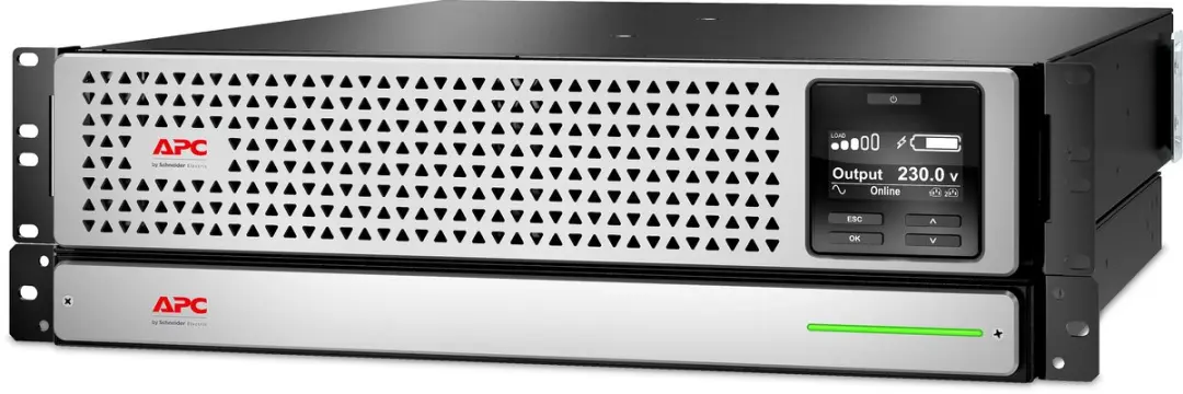 APC Smart-UPS SRTL2200RMLXI Noodstroomvoeding 2200VA - 8x C13/C19 - Zwart