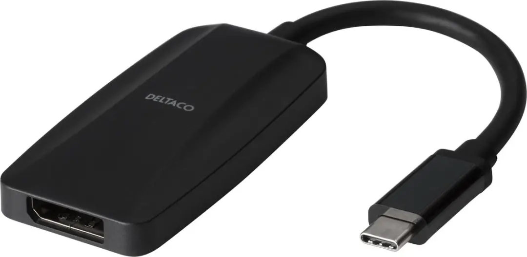 Deltaco USBC-DP8K USB-C naar DisplayPort Adapter 8K/30Hz
